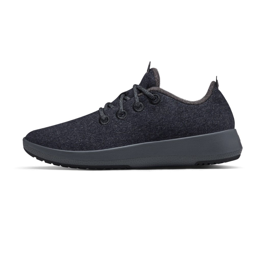 Allbirds Women\'s Sneakers Black - Wool Runner Mizzles - 52017WVEF